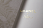 Brochure Chanel Ritz - Marquages à chaud effet paillettes