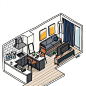 一人独居小房间，你更喜欢哪种风格？ ​ ​​​​
#我有一个家要设计# #最新装修效果图大全# ​​​​