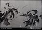 DISHONOREDⅡ VFX Concept Art | Shadow Walk & Fight FX