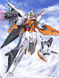 The GN-003 Gundam Kyrios (aka Gundam Kyrios, Kyrios) is a third generation gundam featured in season one of Mobile Suit Gundam 00. The unit is piloted by Allelujah Haptism.