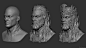 King's Bust - Real time, , carsoares77 - CGSociety