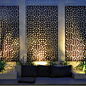 Grail - Metal Laser Cut Screens - Outdoor Screens & Wall Features - Watergarden Warehouse: 