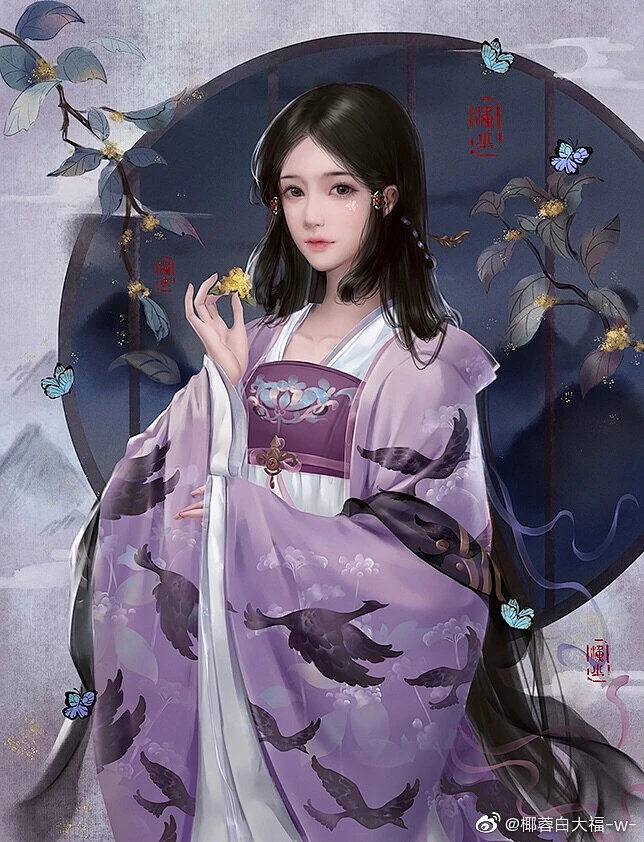 作者’椰蓉白大福-w--花瓣网