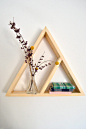 Large Triangle Shelf