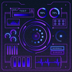 yeyeye师姐采集到UI/界面/科幻