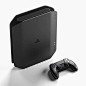 PS5 采用全黑重新设计，向原始 PlayStation 美学致敬 - Yanko Design
