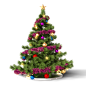 —Pngtree—christmas tree colorful decoration_8629200