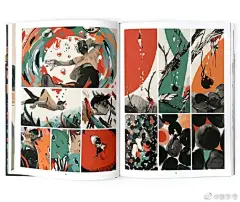 「插画中的色彩搭配」 |     

这是一位用色极其讲究的漫画家、插画家，他的作品非常抓人眼球，其漫画作品《SKIP》是一部为青少年创作的关于友情、同情、成长的作品。讲述男孩Bloom在河中去寻找他的祖母留给他的项链时，意外进入到另⼀个世界 ​​​​...展开全文c
