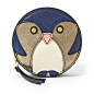 Fossil Penguin Zip Coin