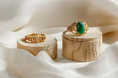 玉石工艺玉石翡翠石料玉图片摄影图