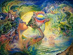 华丽幻想艺术 :  Josephine Wall 天国的精灵插画集  - 大海的呼唤 :  华丽奇幻精灵插画壁纸 3