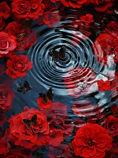 红玫瑰|骨骼不枯的红玫瑰，蝴蝶陷落的温柔情动 #蝴蝶壁纸 #蝴蝶 #玫瑰 #红玫瑰 #玫瑰花 ##小王子的玫瑰花 #壁纸 #玫瑰壁纸 #玫瑰花壁纸 #小众壁纸 #ins小众壁纸 #ins风壁纸 #ins风壁纸 #蝴蝶与玫瑰 #ai绘画 #ai - 小红书