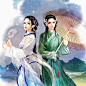 在天愿作比翼鸟，在地愿为连理枝。天长地久有时尽，此恨绵绵无绝期！
