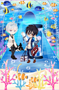 Date: January 3, 2017
I got the satisfaction stage! I love it!! I think I’m going to do a bunch of YOI dates at the aquarium. First up is obviously Victuuri! ❤ Featuring slightly longer hair Yuuri! ❤ (Sorry/not sorry if you guys are getting tired of...