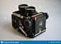旧式Mamiya C3 C330摄影相机和镜头