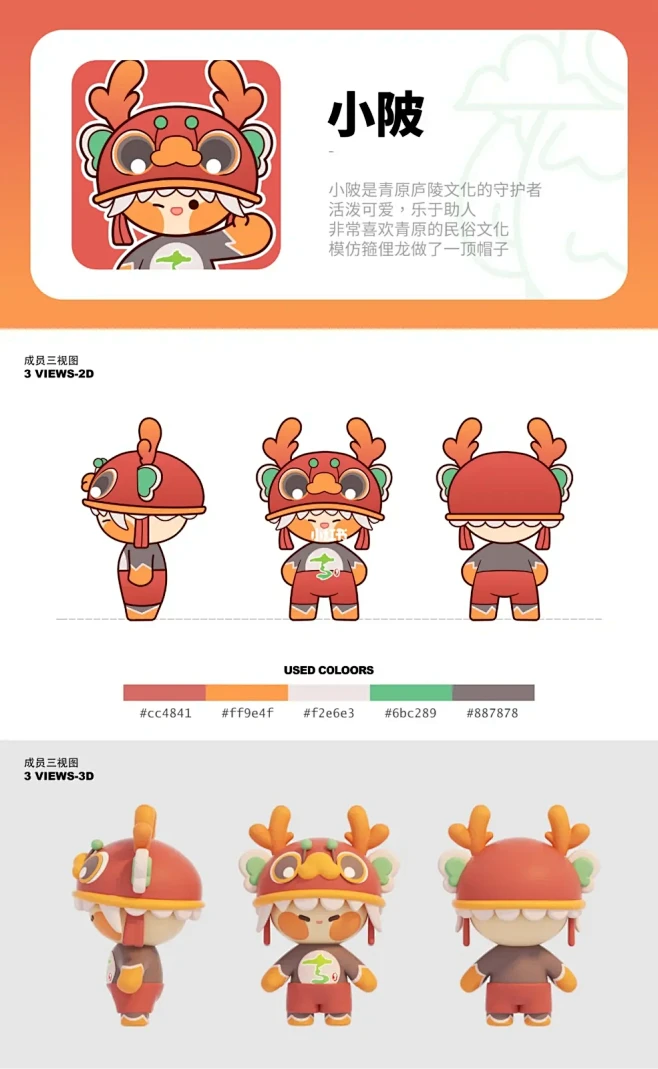 NCDA获奖作品｜青原区ip形象设计｜青...