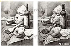 一战成名2素描静物临摹范本 烈公文化唐智源单个组合石膏几何体静物结构大关系步骤对照美院高考联考美术基础教程教材画册书籍3-tmall.com天猫