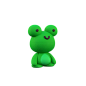 Frog 3D Illustration