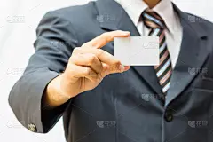 特写,男人,白色,手,安全护栏,名片,留白,水平画幅,职权,会议