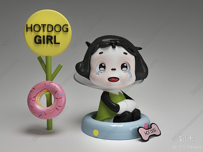 玩具公仔3D模型下载【ID:115378...