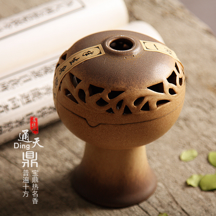 中国 香炉 茶道 華道 香爐 楽天市場】茶壺香炉（赤銅） 香炉 : 天香茶行