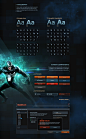 Marvel Heroes UI Design and Style Guide