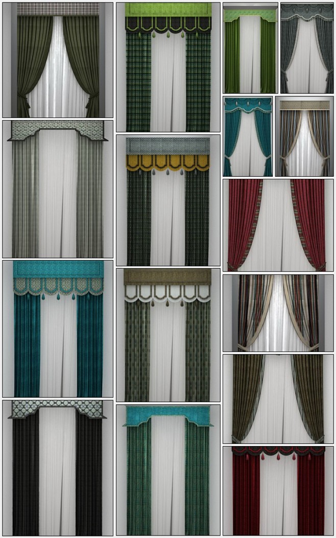 星星软装-2016新中式窗帘款式创新整体...