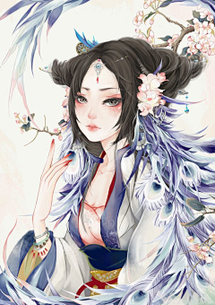 花洛拉采集到古风