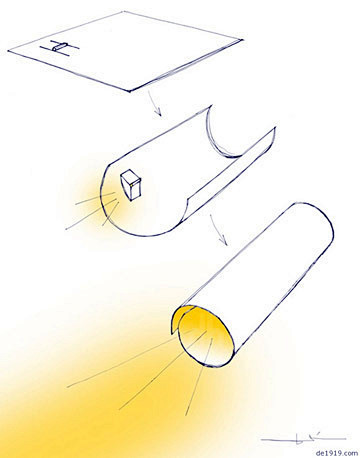 【产品设计】创意有趣的纸手电筒|微刊 -...