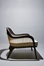 Armchair with armrests LANKA | Armchair by Reda Amalou