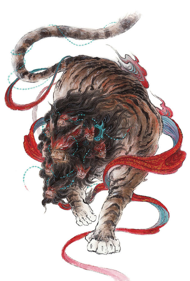 观山海卷六_开明兽