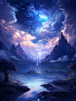 midjourney |梦幻银河