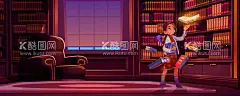 图书馆  - 源文件下载【酷图网】图书馆,矢量图书馆,卡通图书馆,手绘图书馆,图书馆插画,图书馆背景,书本,矢量书本,卡通书本,书本插画,书籍,晚上,女孩,卡通女孩,手绘女孩,女孩插画,读书女孩,读书,阅读,学习,看书,找书,飞翔的魔法书,书架,扶手椅,儿童,室内,魔术书架,书店,文学架子,学校,椅子,发光,智慧知识,教育,纸张