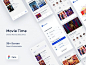 在线电影连续剧观看移动APP界面UI素材 Movie Time - Movie iOS UI KitsMovie Time 是一个适用于iOS的电影移动应用程序UI套件。在这个应用程序中，用户可以随时随地观看电影。

特点
35+ iOS 界面
用户流
分层
自定义组件
免费字体和图标