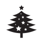 漂亮的圣诞树图标 iconpng.com #Web# #UI# #素材#
