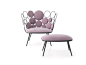 Sillón pequeño para jardín GRACE | Sillón pequeño by Saba Italia
