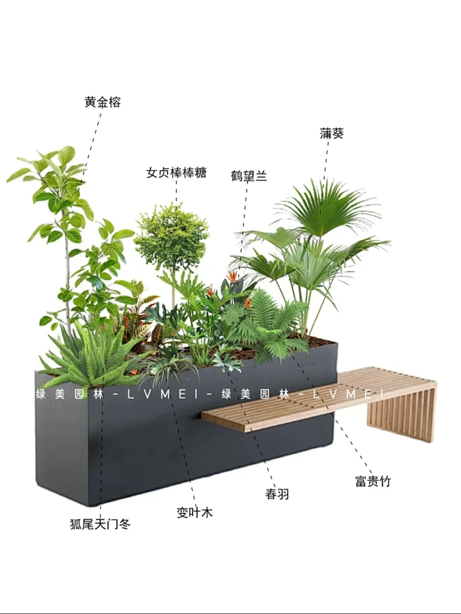 码住！分享四款低维护好打理的户外花箱！ - 小红书图片_景观/花境图片素材-花瓣网