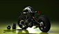 流石バイク　, Matt Tkocz : Personal Project : Concept for an electric Cafe Racer