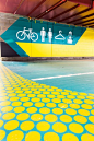 Casselden Basement Cyclist Facilities Way-finding design - Another Matt Ryan. AMR2013