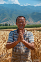 食物农民伯伯农民人物图片摄影图