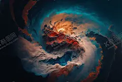 CG宇宙云层 【酷图网】CG,宇宙,云层,太空,科幻,魔幻,壁纸,高清,