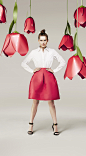 Lord & Taylor 424 Fifth Campaign : Paper props made for Lord & Taylor's Spring campaign and featured in 424 Fifth's print and videos around the US.