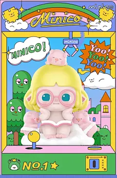 POP MART x MINICO Fantasy World Blind Box Series : If the debut of MINICO x POP MART a few weeks back wasn't enough for you, MINICO and her magic pig are ready to take you into her world as MINICO and POP MART present