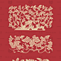中式传统古典花草树木植物盆栽盆景纹理纹样图片图案矢量素材png-淘宝网