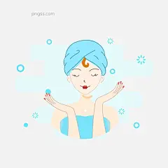 矢量手绘卡通化妆图片大小4167x4167px 图片尺寸359.24 KB 来自PNG搜索网 pngss.com 免费免扣png素材下载！按摩#敷面膜#护肤#化妆#化妆美女#健康#卡通#卡通化妆美女#卡通美容女孩#卡通手绘#可爱美妆女孩#脸部#美容手法#