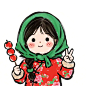 申请成为你的新年头像丨花棉袄女生版 - 小红书