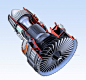 Turbofan engine : A private project to studying turbofan jet engine component.