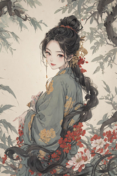 小鹿信封°采集到AI art 3