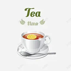 手绘柠檬茶
