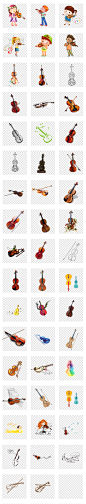 小提琴培训招生儿童才艺音乐png透明素材
